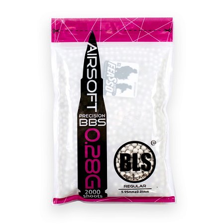 BLS - ESFERA PLASTICA BBS, 5.95 MM 0,28 G COM 2000 UN