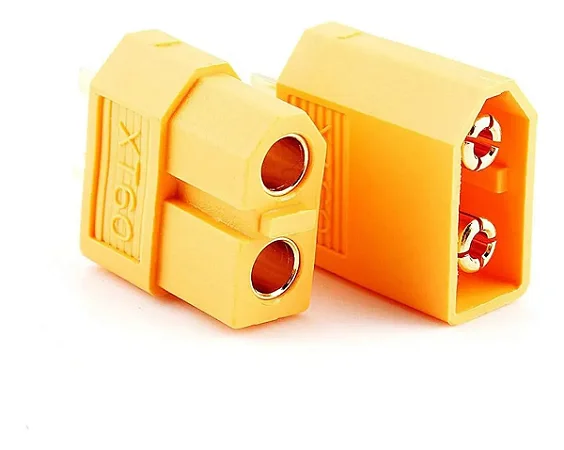 CONECTOR XT60 (1 MACHO 1 FÊMEA)