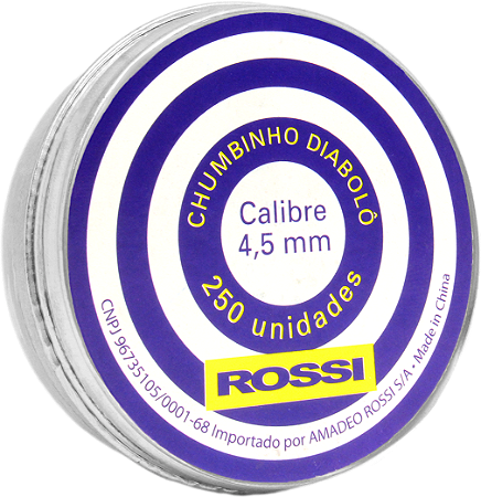 ROSSI DIABOLO 4,5MM (250 UN)