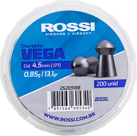 ROSSI VEGA 4,5MM (200 UN)