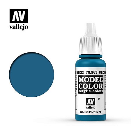 Medium Blue Tinta Model Color Vallejo