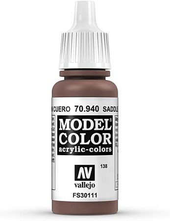 Saddle Brown Tinta Model Color Vallejo