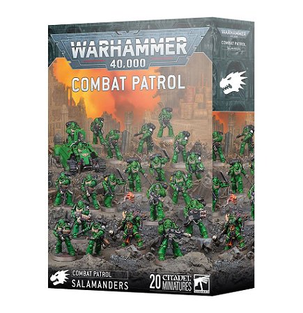 Salamanders Combat Patrol Warhammer 40k