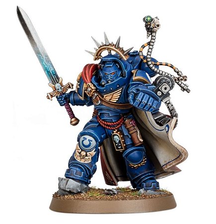 Captain in Gravis Armour Space Marines Warhammer 40k
