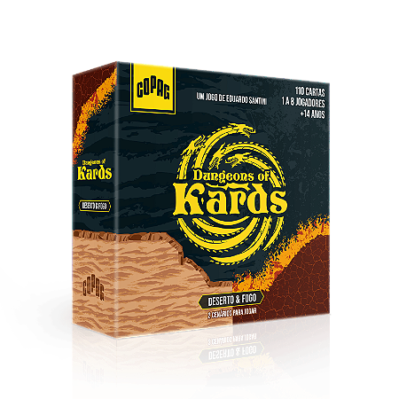 Dungeons Of Kards Deserto & Fogo - Jogo de Tabuleiro