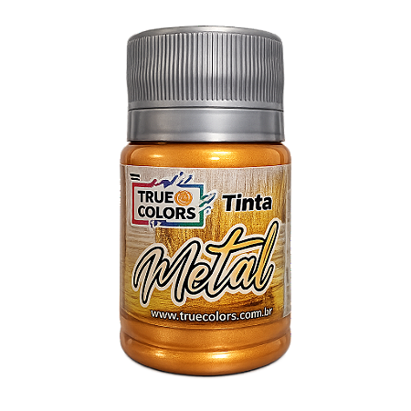 Bronze Tinta Acrílica Metal True Colors