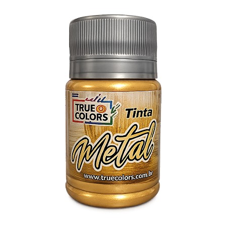 Ouro Rico Tinta Acrílica Metal True Colors