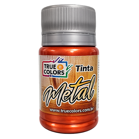 Vermelho Fogo Tinta Acrílica Metal True Colors
