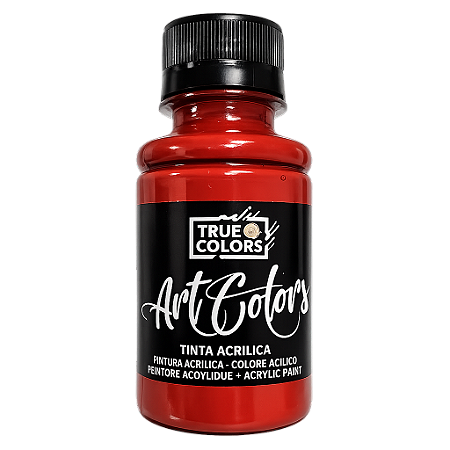 Vermelho Sangria Tinta Acrílca Art Colors True Colors