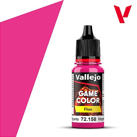 Fluorescent Magenta Tinta Game Color Vallejo 72.158