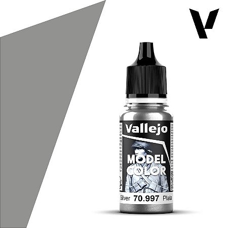 Silver Tinta Model Color Vallejo 70.997