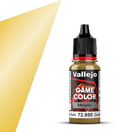 Polished Gold Tinta Game Color Metallic Vallejo 72.055
