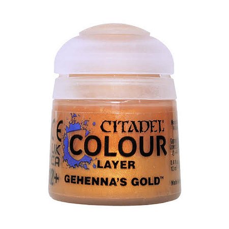 Tinta Citadel Gehenna's Gold Layer 12ml Warhammer 40k