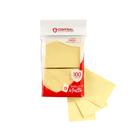Shield Matte Marfim 100 Cartas