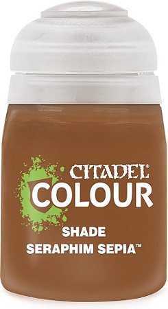 Tinta Citadel Seraphim Sepia Shade 18ml Warhammer 40k