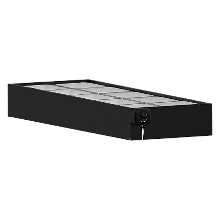 Buffet térmico de Mesa aquecido Inox 10 cubas com tampa 127V