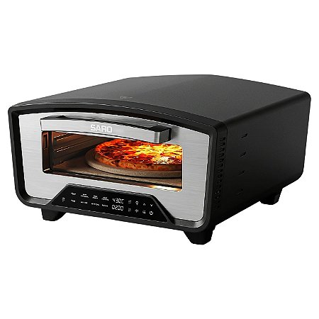 Forno De Pizza Italiano Elétrico 220V FC4022 Saro 40cm Pedra Giratória