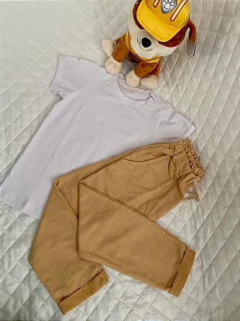 Calça Saruel Com Bolso