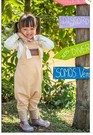 Jardineira Infantil Ecco