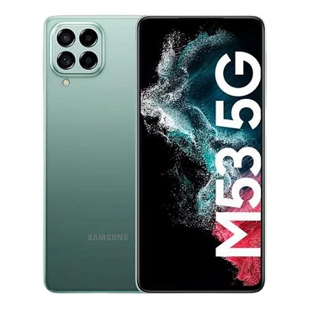 Smartphone Galaxy M53 5g 128gb 8gb Verde Samsung Sm-m536b
