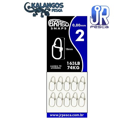 Snaps Brabo 0,80 mm JR Pesca