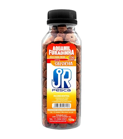 Ração Furadinha Aquamil JR Pesca