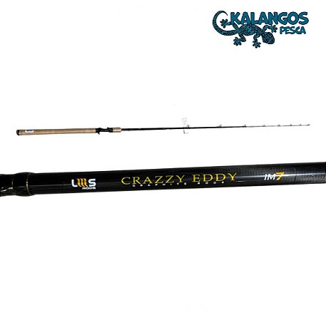 Vara Lumis Crazzy Eddy - 2,40m - 30/60lbs - 2 partes com cabo de cortiça