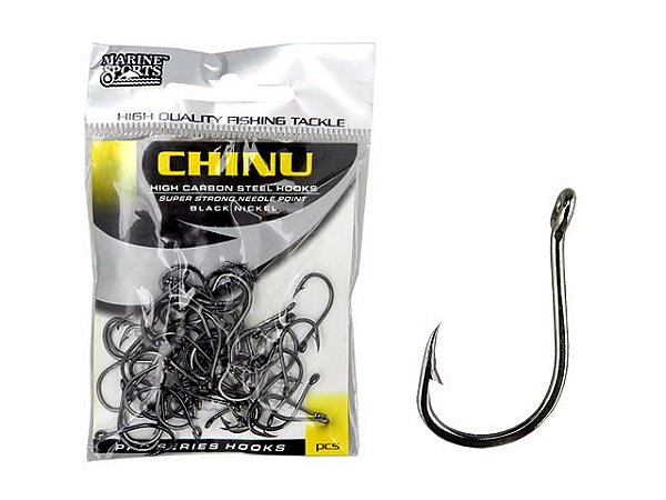 Anzol Marine Sports Chinu Black Nickel