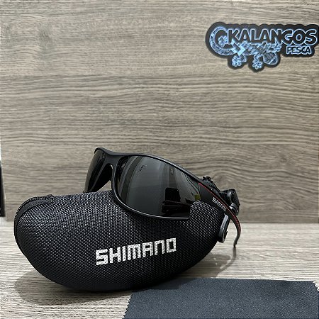 Óculos de sol Shimano com case e flanela