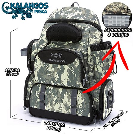 Mochila importada premium - acompanha 3 estojos