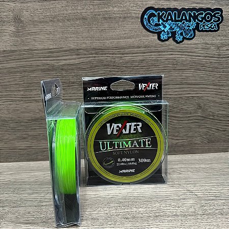 Linha monofilamento Vexter verde Marine Sports - 300m