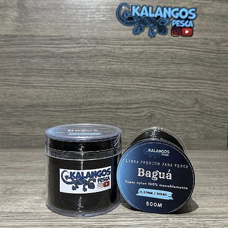 Linha preta Baguá 500m Kalangos Pesca