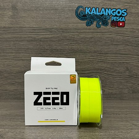 Linha monofilamento Softline Zeeo 300m amarela