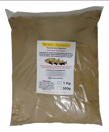 Massa Japonesa tradicional de 1kg