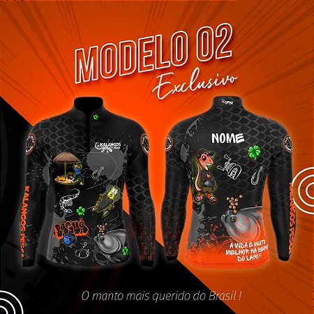Camiseta da sorte MODELO LARANJA