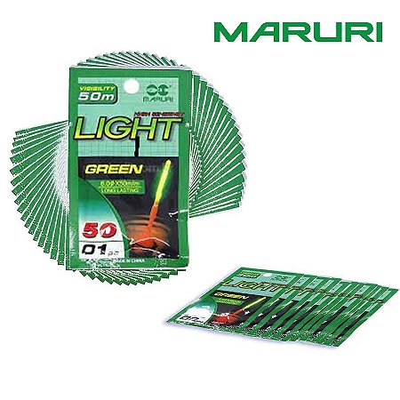 Luminoso Maruri luz química para pescaria noturna