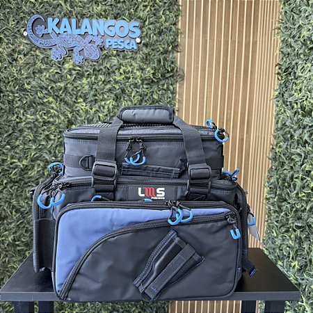 Bolsa Lumis Defender 2x1 com bolsa porta carretilha e 2 estojos organizadores