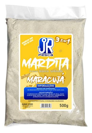 Massa Mardita maracujá JR Pesca - 500g
