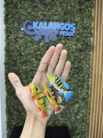 Chaveiro Artesanal de Tucunaré