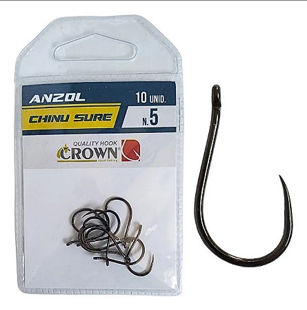 Anzol Crow - China Sure sem fisga