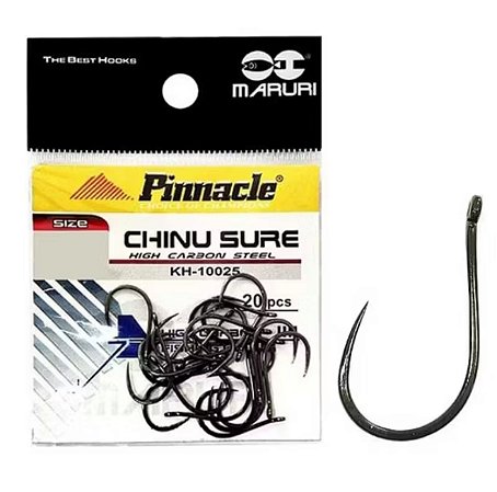 Anzol Pinnacle Chinu Sure sem fisga tamanho 8