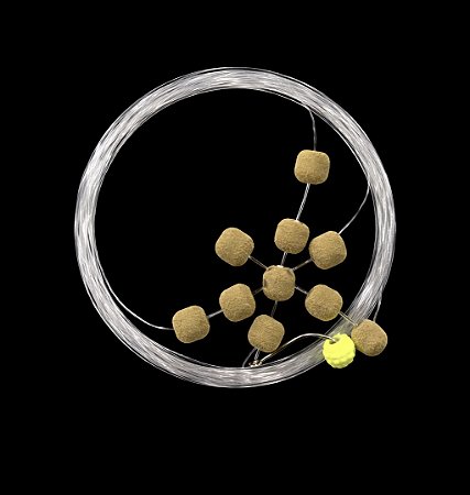 Manhoso borboleta ração 8mm da Kalangos