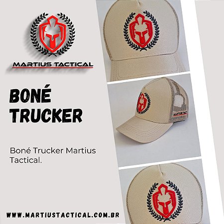 Boné Trucker Martius Tactical (Ref:003)
