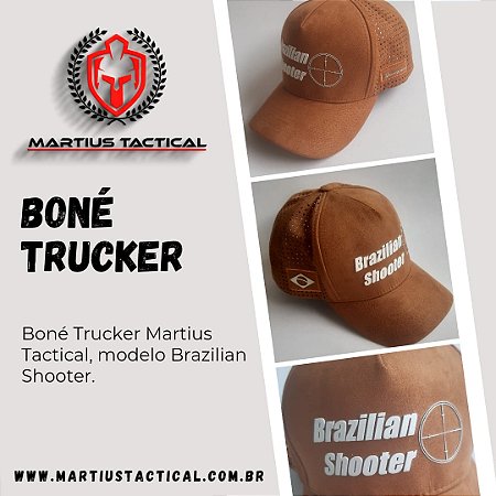 Boné Truker Martius Tactical (Ref:005)