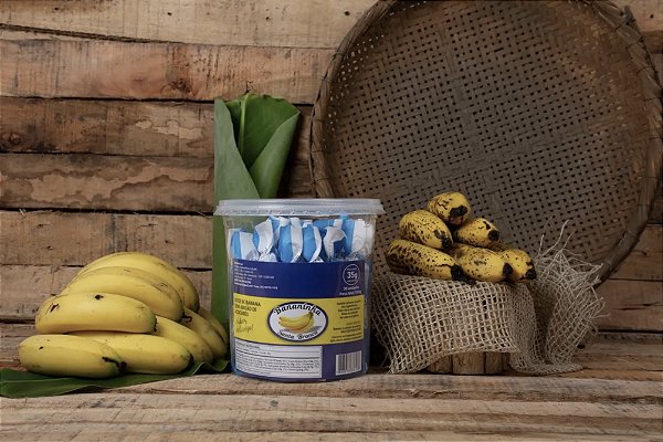 Bananinha de Santa Branca Zero Açúcar - Pote com 30 Unidades