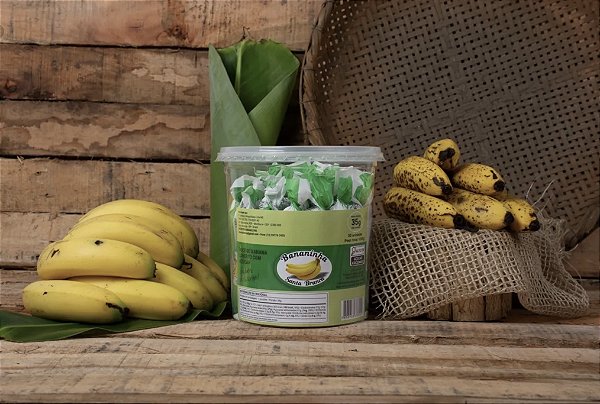 Bananinha De Santa Branca - Tradicional Pote 30 Unidades