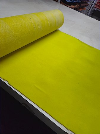 TNT Aveludado - Amarelo Limão - 45 cm
