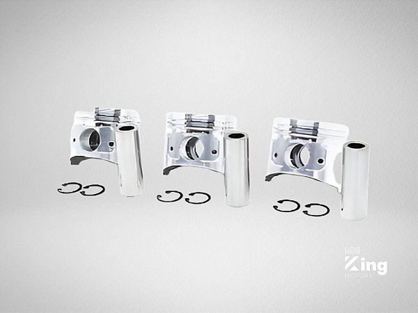 Jogo de Pistão com Anel Yanmar 3.74/3.66