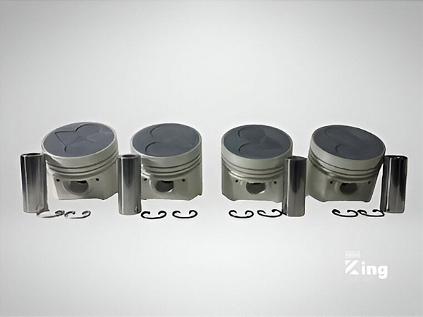 Pistão com Anel Kubota V2403 Injeção Indireta (87 m.m)