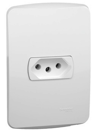 CONJUNTO TOMADA 2P+T 20A 250V PL/BR S3B60350